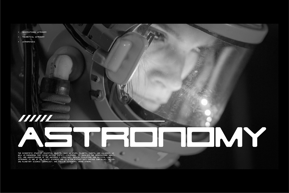 Stelloyx - Futuristic Display Font, a Sans Serif Font by Typeagle (Photo 7 of 10)