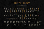 Heretic Blackletter Font Family, a Blackletter Font by StockMamba (Thumbnail 10 of 13)
