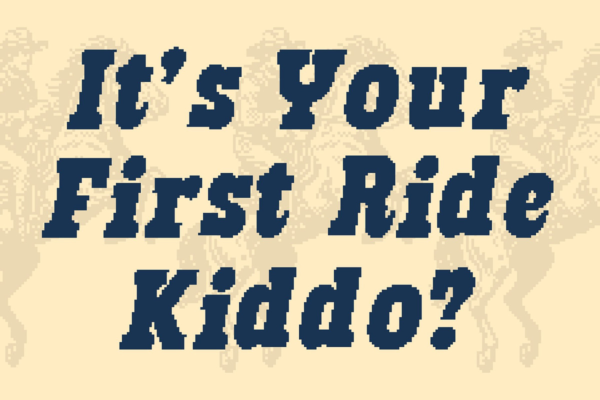 CS Areno Pixel, a Slab Serif Font by Craft Supply Co. (Photo 3 of 8)
