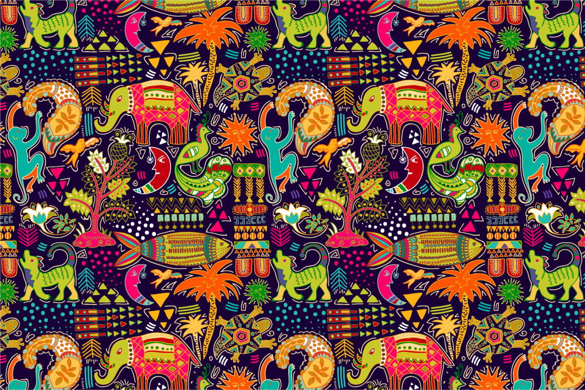 6 Abstract Nature Patterns, a Pattern Graphic by Sunny_Lion