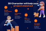 Sandy Work 3D Character, a Characters & Person 3D Model by orenjidesign (Thumbnail 2 of 8)