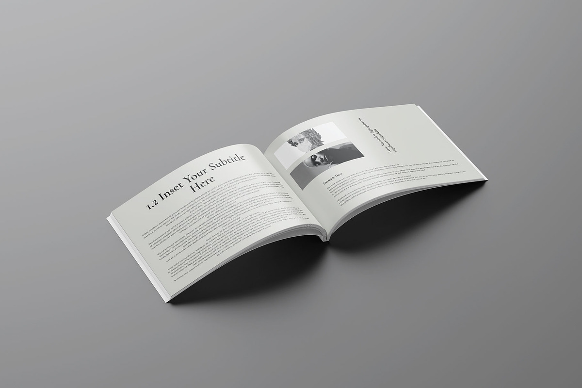 Book Title Landscape Layout, a Brochure Template by Seeing-art (Photo 5 of 13)