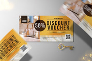 Golden Discount Voucher, a Card Template by Aarley Kaiven (Thumbnail 4 of 4)