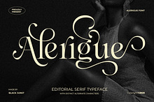 Alerigue — Editorial Serif Font