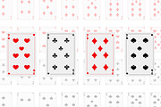 Playing Cards Template Set, an Object Graphic by Ilia Design (Thumbnail 2 of 4)