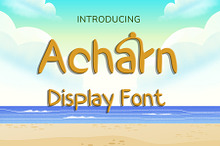 Acharn – Display Font