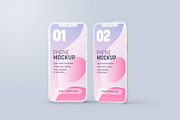 Multi Device Clay Mockup Set, an iPhone Mockup by Deeplab (Thumbnail 13 of 30)