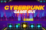 Cyberpunk Game GUI, an Icon by pzUH (Thumbnail 1 of 10)