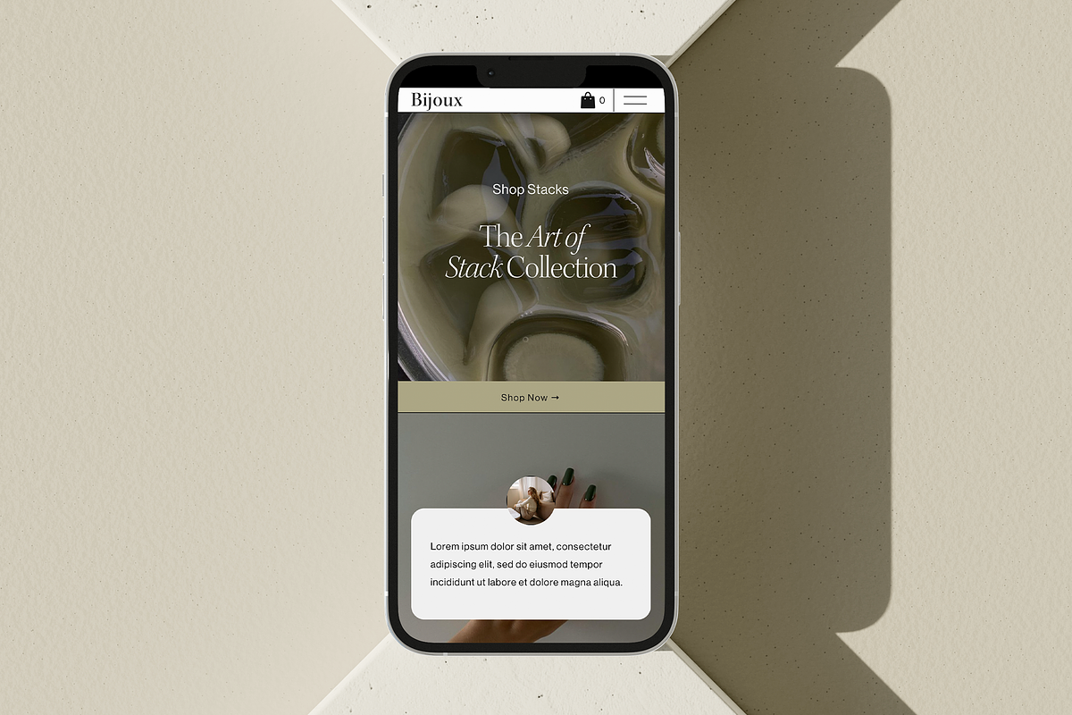 Bijoux: Squarespace 7.1 Template, a Squarespace Template by The Styled Square (Photo 5 of 8)