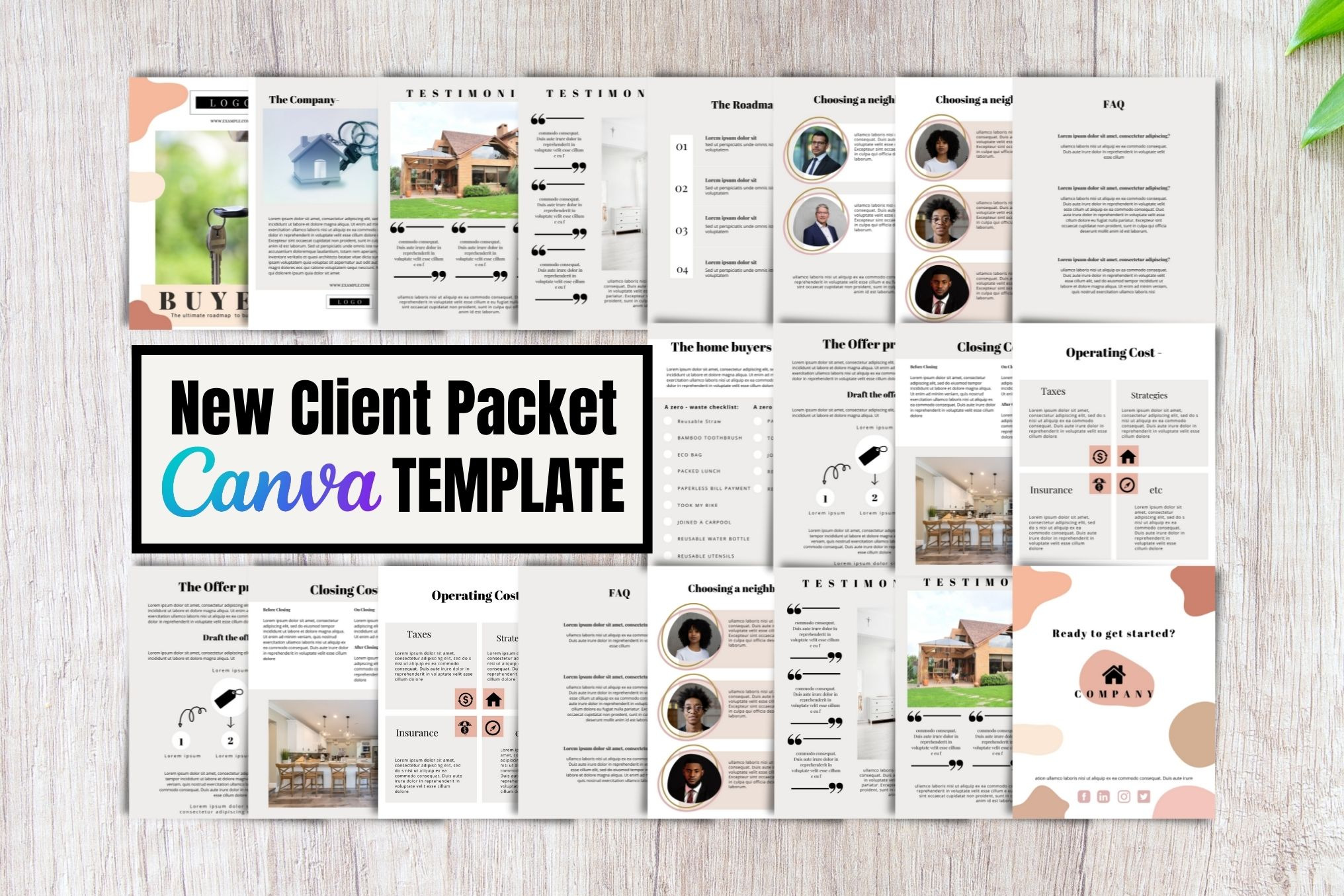 Realtor Buyer Packet & Seller Packe, a Magazine Template by iloveTemplate