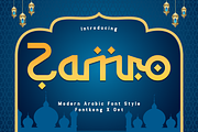 Zamro – A Modern Arabic Font Style, a Handwritten Font by overlaytemplates (Thumbnail 1 of 5)