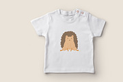 Cute cartoon hedgehog set, an Animal Illustration by Good Studio (Thumbnail 4 of 5)