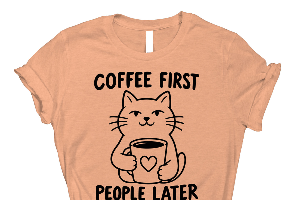 Coffee First People Later C Cat PNG, an Object Graphic by Star Graphic Design (Photo 6 of 10)