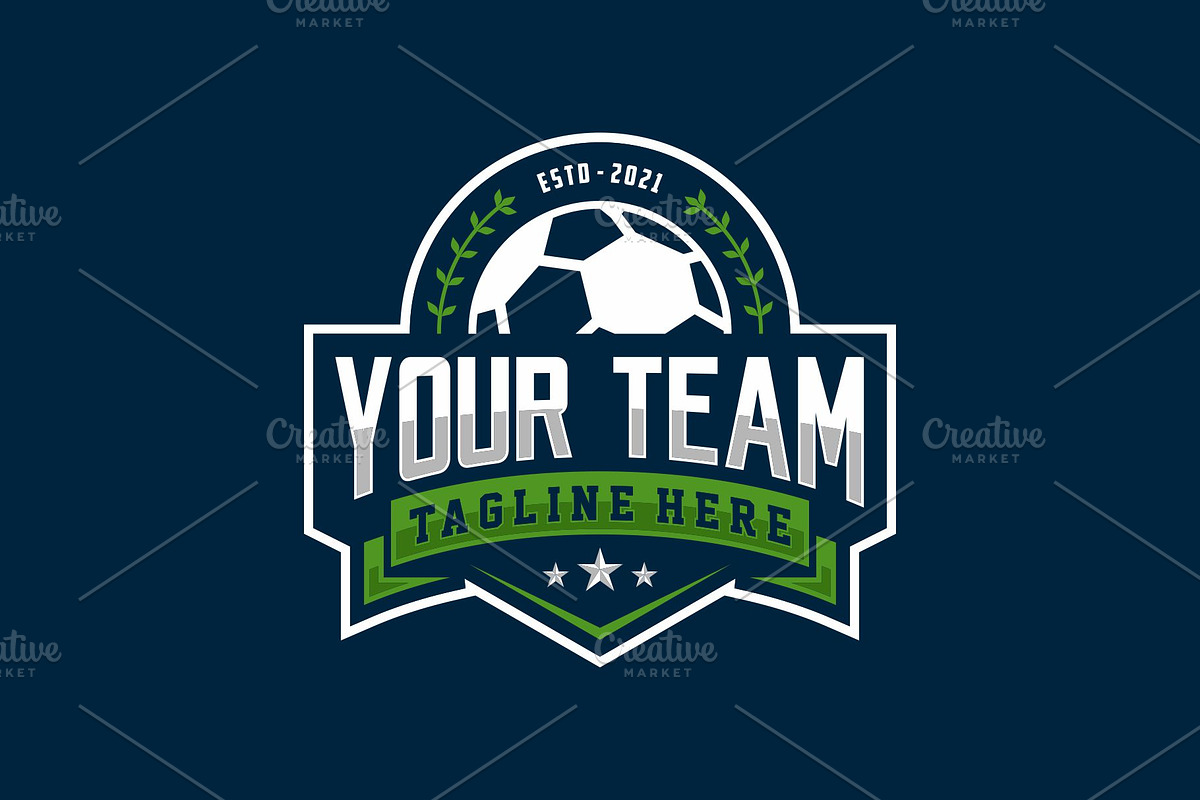 Football Club Emblem Logo Design, a Branding & Logo Template by swarnstudio