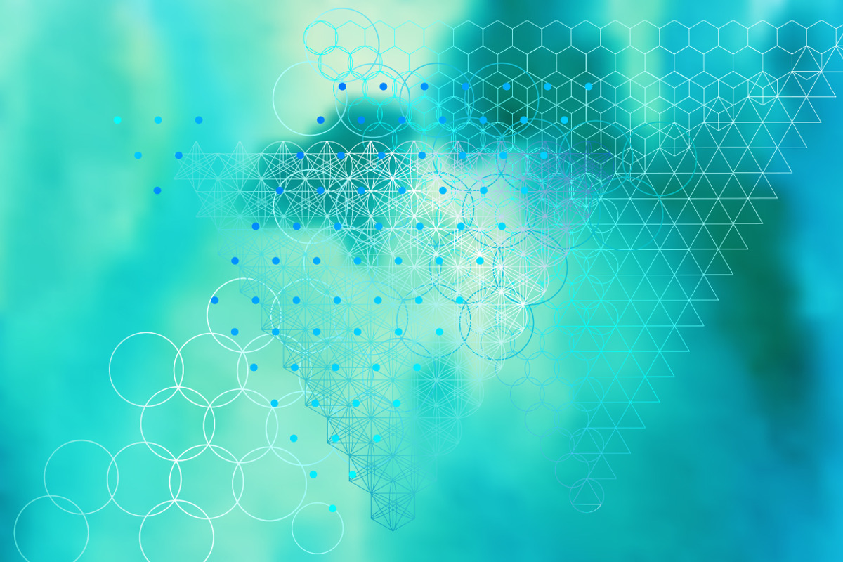 {Sacred Geometry} Vector Backgrounds, a Texture Graphic by ekaart (Photo 5 of 7)
