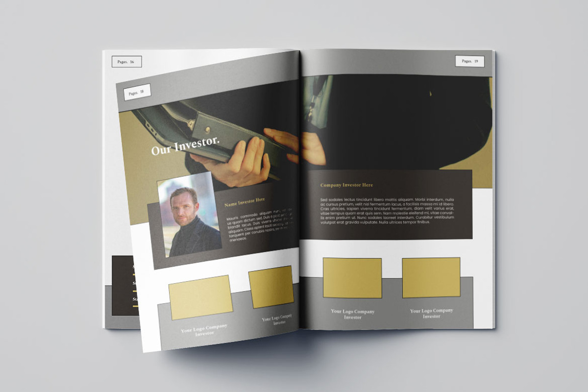 Annual Report Vol.60, a Brochure Template by Bewalrus Studio (Photo 11 of 11)