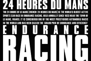 LE MANS - CLASSIC Font