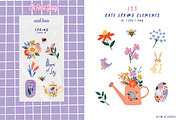 Spring Floral Clipart Collection, an Object Illustration by Essentially Nomadic (Thumbnail 3 of 14)