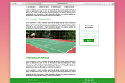 Tennis Adobe Muse Template, a Websites & App Template by MuseTemplatesPro (Thumbnail 4 of 5)