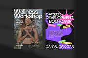 Poster/Flyer Set for Canva Users, a Flyer Template by Make It Yours Lab. (Thumbnail 6 of 17)