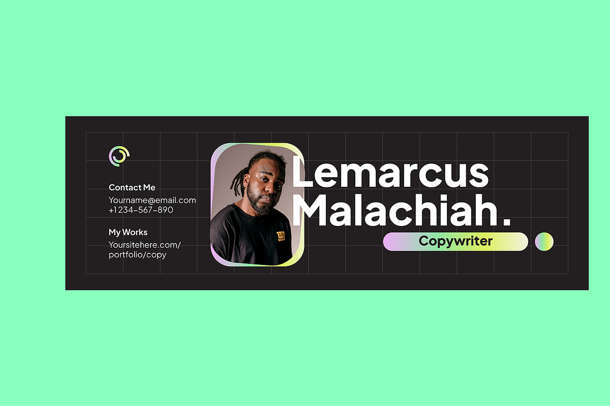 Email Signature Template, an Email Template by Neermana (Photo 3 of 4)