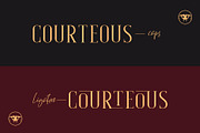 Courteous // Elegant Serif, a Serif Font by Motokiwo (Thumbnail 3 of 11)