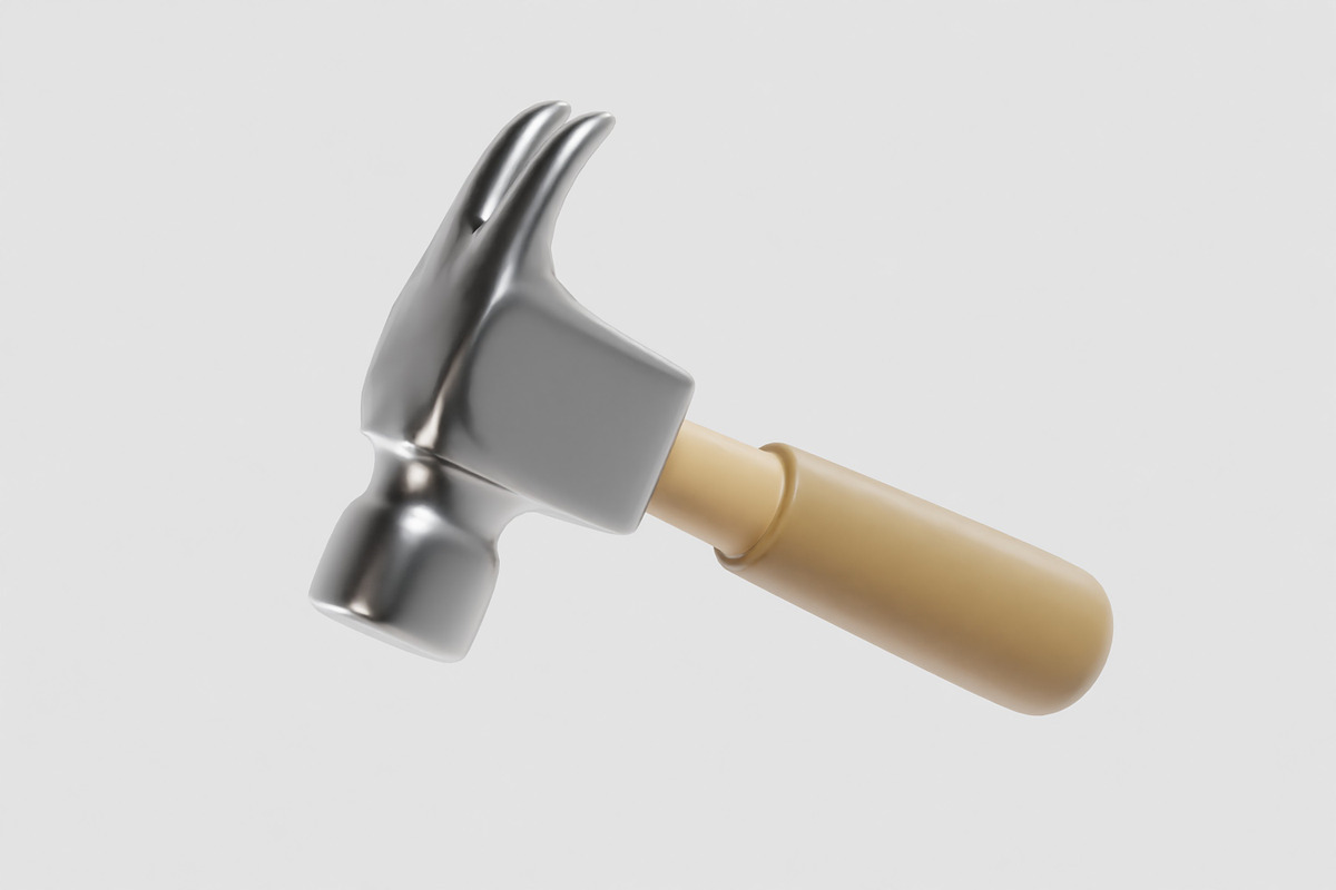 Hammer, an Object 3D Model by fahad121 (Photo 1 of 8)