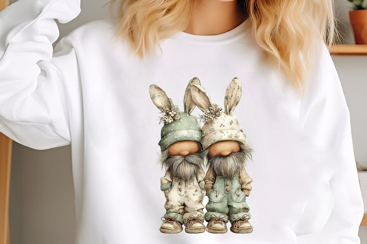 Whimsical Easter Couple Clipart, an Illustration by designcity5 (Photo 4 of 5)