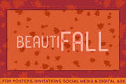Autumn Leaf Backgrounds, a Pattern Graphic by Designed by Monkeys (Thumbnail 3 of 4)