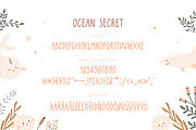 Ocean Secret | Playful font, a Sans Serif Font by JuliaVolkova (Thumbnail 4 of 9)