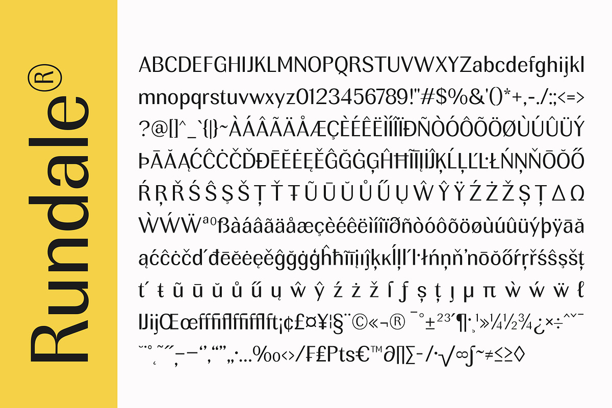 Rundale, a Sans Serif Font by Propertype (Photo 15 of 15)