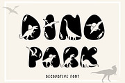 DINOPARK | Display Font, a Handwritten Font by AnningArts (Thumbnail 1 of 7)
