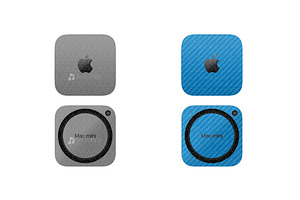 Mac Mini M4 (2024) Vinyl Skin Mockup
