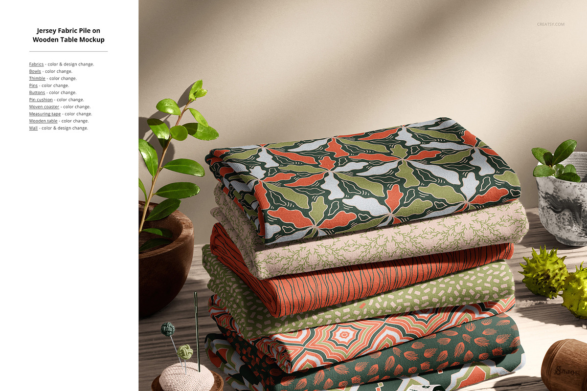 Fabric Factory v.8 Mockup Bundle, a Merchandise Mockup by creatsy5 (Photo 45 of 53)