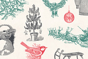 Winter Holidays - Vintage Engravings, a Decorative Illustration by Graphic Goods (Thumbnail 9 of 10)