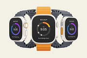 Apple Watch Ultra Mockup Set, a Wearable Device Mockup by ForgeDesign (Thumbnail 13 of 14)