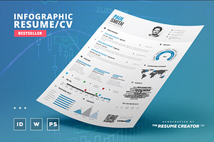 Infographic Resume/Cv Template Vol.1