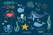 Under the Sea: Vector Art, an Illustration by Erica Hite (Thumbnail 2 of 3)