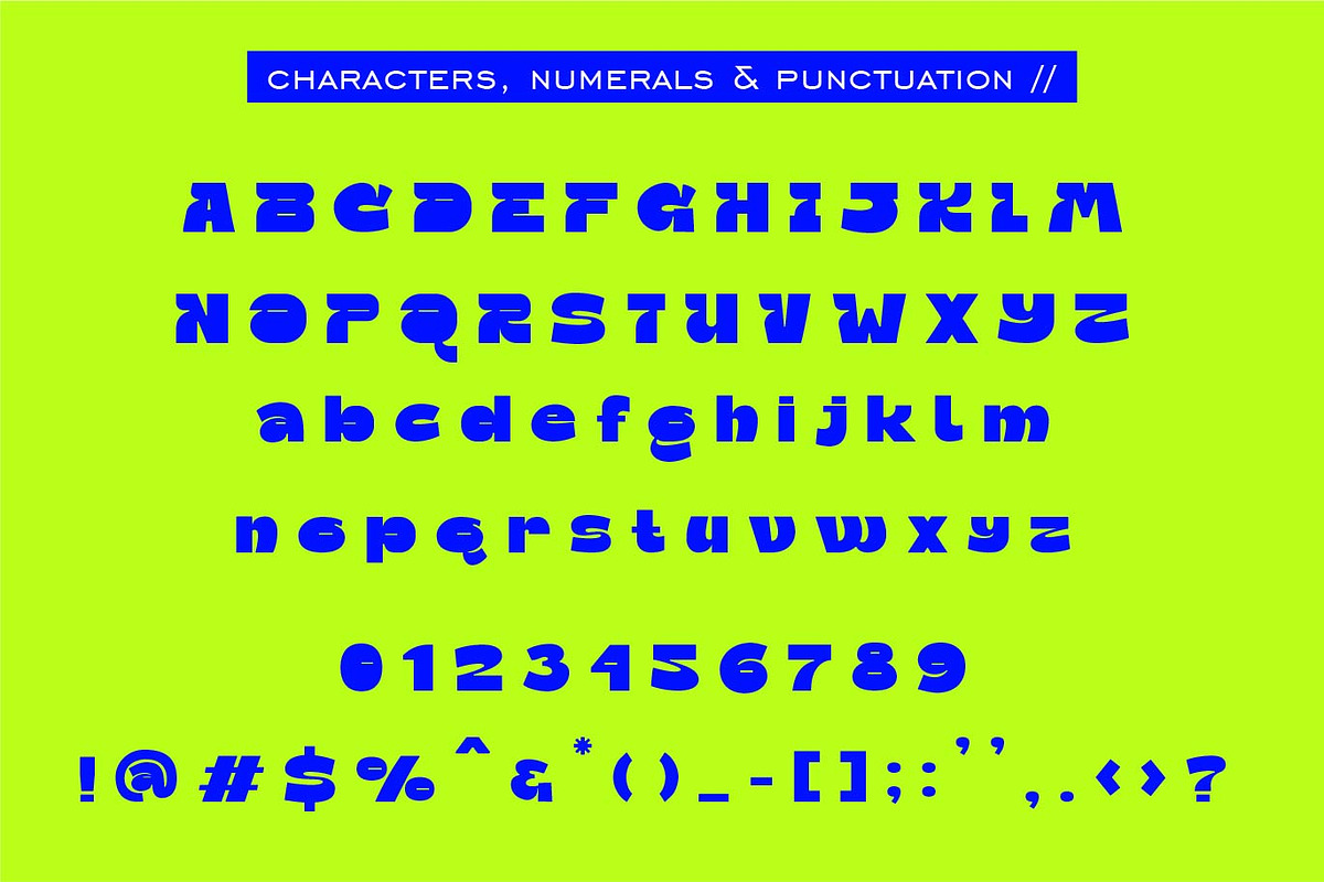 Diabold - Bold Display Typeface, a Sans Serif Font by PROF STUDIO (Photo 5 of 6)