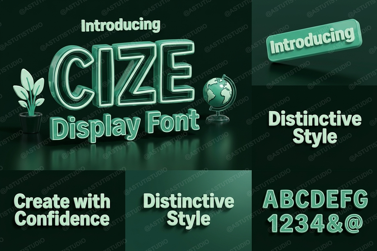 Cize - Elegant Modern Serif, a Serif Font by Astuti Studio (Photo 17 of 25)