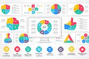 Puzzle Infographics PowerPoint, a Presentation Template by GraphicStan (Thumbnail 2 of 13)