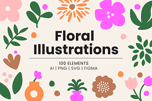Floral and Plant Illustrations