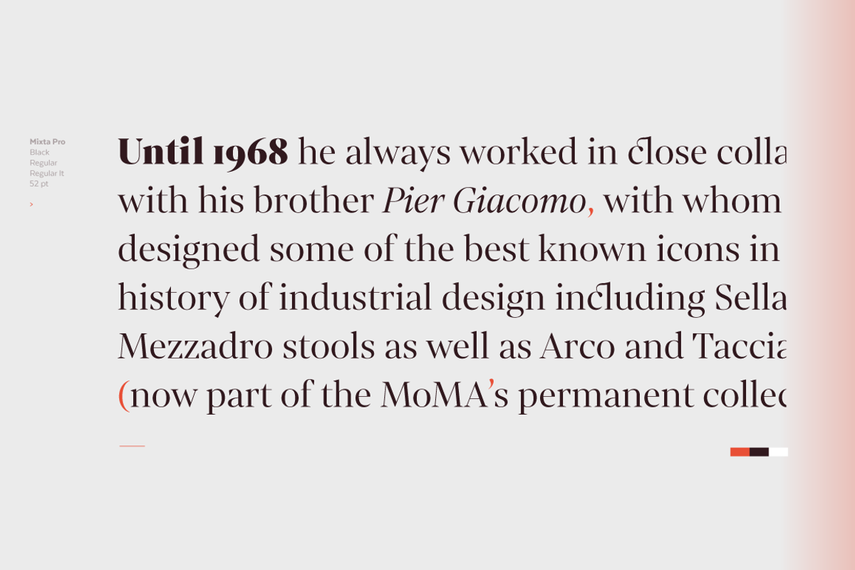 Mixta - Family 50% off, a Serif Font by Latinotype (Photo 14 of 15)