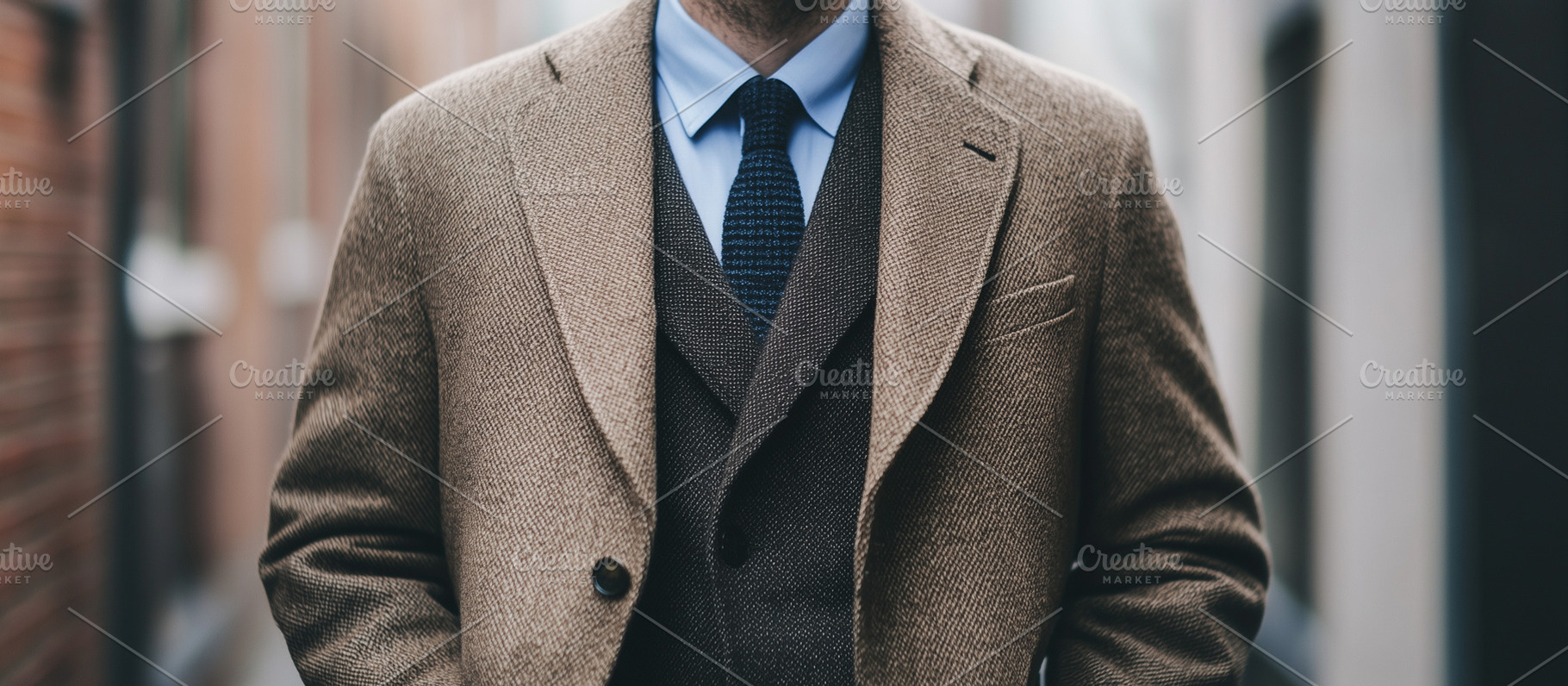 Close up of a stylish man wearing, a Beauty & Fashion Photo by MistyDay