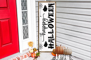 Halloween Porch Sign SVG Bundle, a Decorative Illustration by Fokira (Thumbnail 4 of 7)