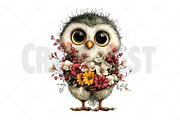 Summer Woodland Animals Clipart, an Illustration by Craft Nest (Thumbnail 12 of 12)