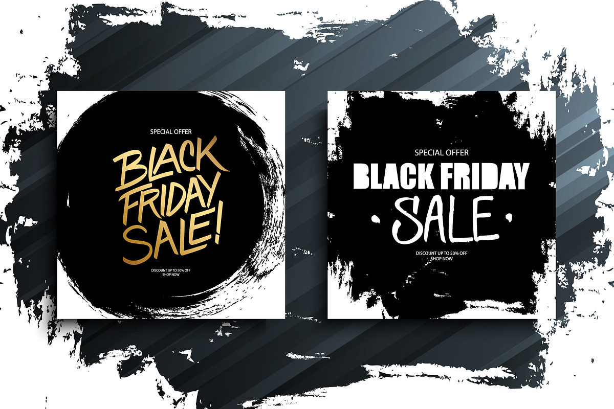 Black Friday Graphics Set, a Background Graphic by Finevector (Photo 3 of 5)