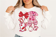 Pink Valentine Nurse Png, an Illustration by Designking (Thumbnail 4 of 6)