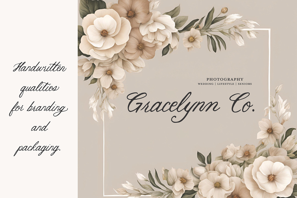 Jillian | Wedding Calligraphy Font, a Script Font by JS Design (Photo 8 of 14)