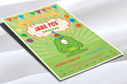Kids Birthday Party Flyer - Vol 02, a Flyer Template by Sargatal (Thumbnail 7 of 7)